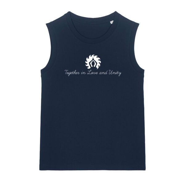 Organic Yoga vest - Together in love and unity Thumbnail