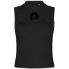 Women's high neck crop vest Thumbnail