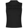 Women's high neck crop vest Thumbnail